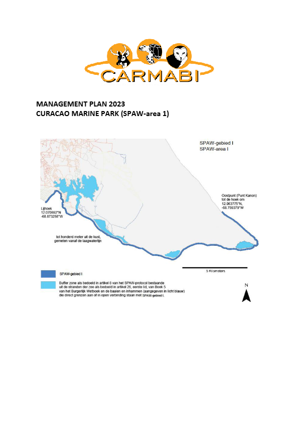 Beheerplan Marine Park 2023